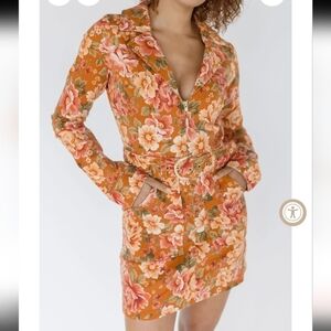 Outlaw Denim Dress Garden Harvest